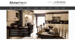 Desktop Screenshot of kitchenworldexeter.co.uk